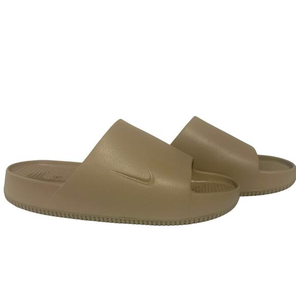 Nike Tan Slide Sandals - Picture 3 of 4